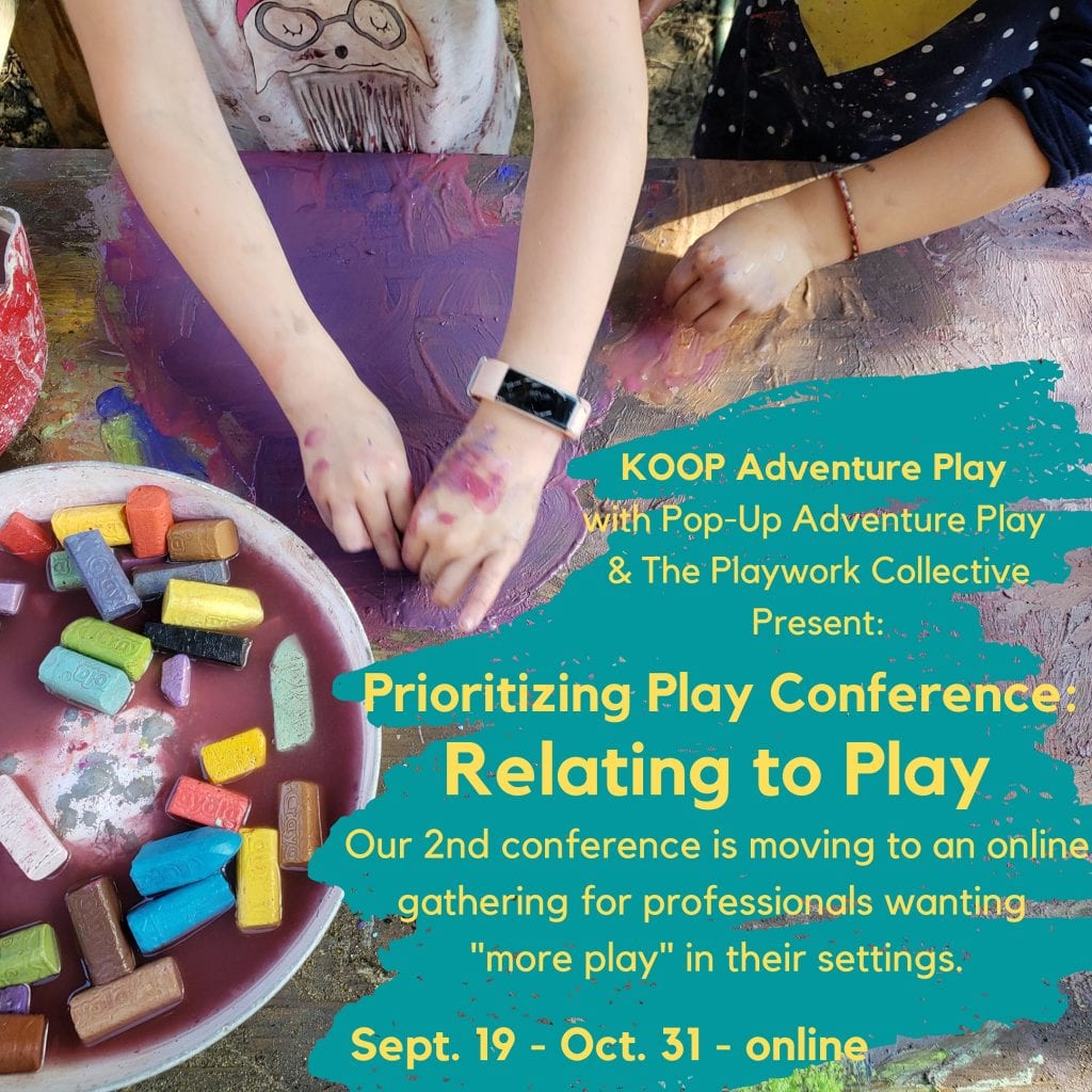 Prioritising Play Conference - Koop Adventure Play