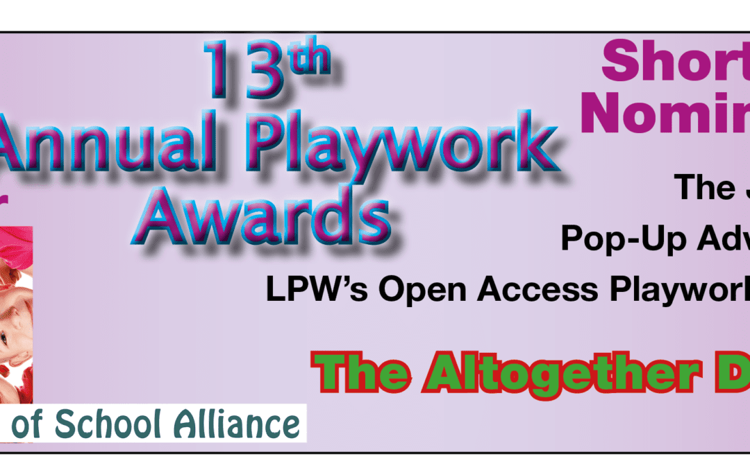 Shortlisted! – Playwork Awards 2023