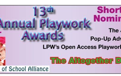 Shortlisted! – Playwork Awards 2023